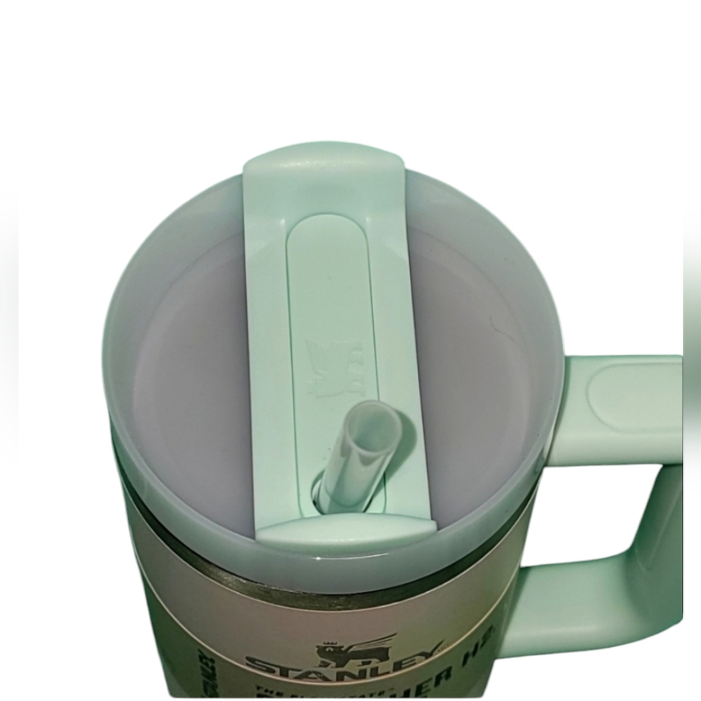 🐰Warm Serene Brushstrokes🐰 Stanley 30 oz. Quencher H2.0 FlowState Tumbler!! - Picture 3 of 4